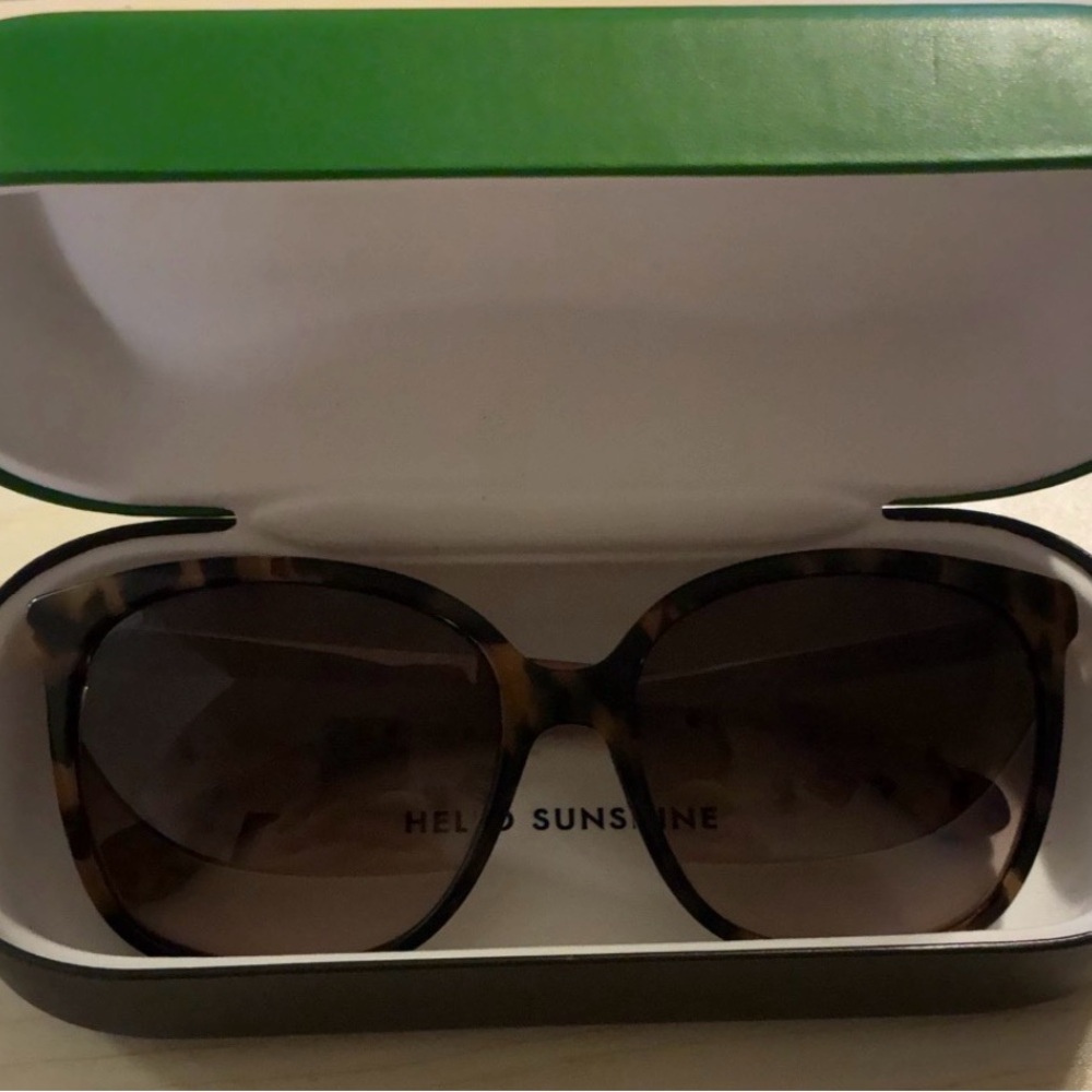 Kate Spade MackenZee/S Sunglasses Tortoise Brown Gradient - Picture 4 of 13